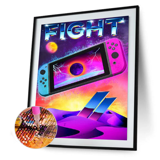 Game - Full Round Drill Diamond Painting 30*40CM