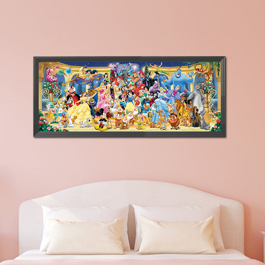 Cartoon Family - Full Square Drill Diamond Painting 110*50CM