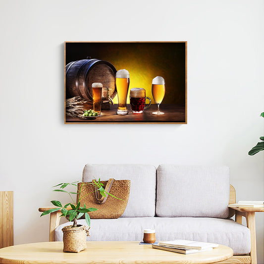 Beer - Full Round Drill Diamond Painting 40*30CM