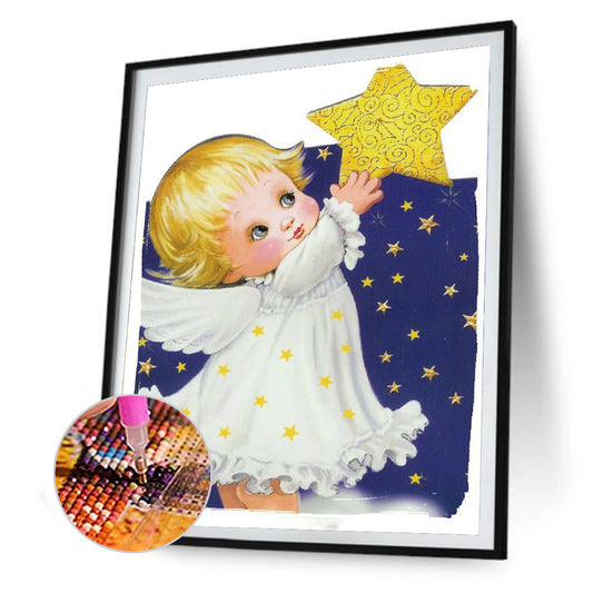 Baby - Full Round Drill Diamond Painting 30*40CM