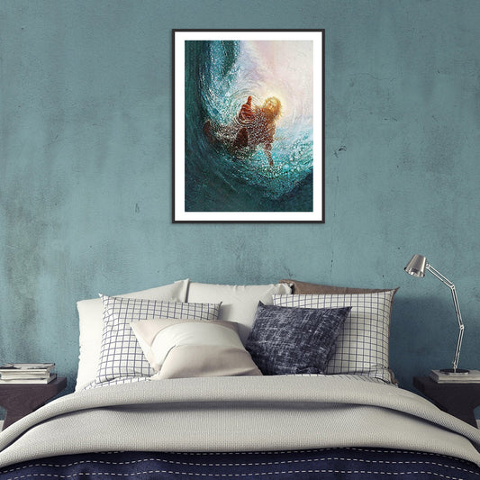 Sea Priest - Full Round Drill Diamond Painting 30*40CM