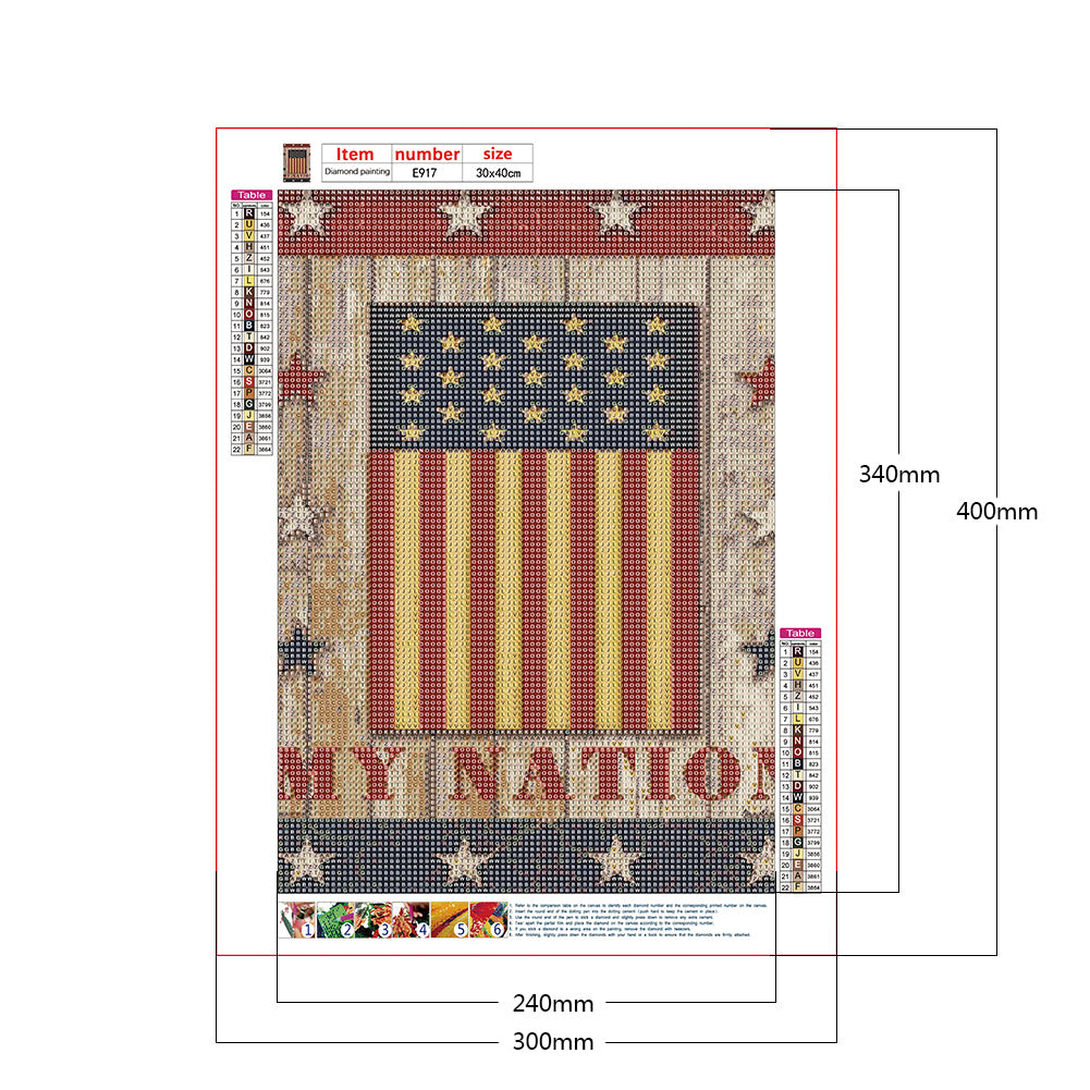 Abstract - Full Round Drill Diamond Painting 30*40CM