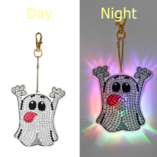 DIY Full Special-shaped Drill Diamond Painting Keychain Jewelry Bag Pendant