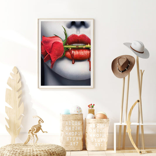 Rose - Full Round Drill Diamond Painting 30*40CM