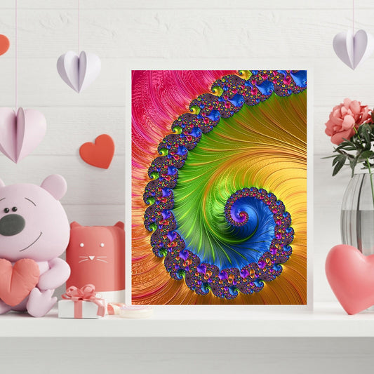 Swirl - Full Round Drill Diamond Painting 30*40CM