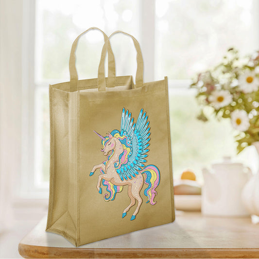 DIY Diamond Painting Oxford Handbag Eco-friendly Storage Bags Grocery Totes