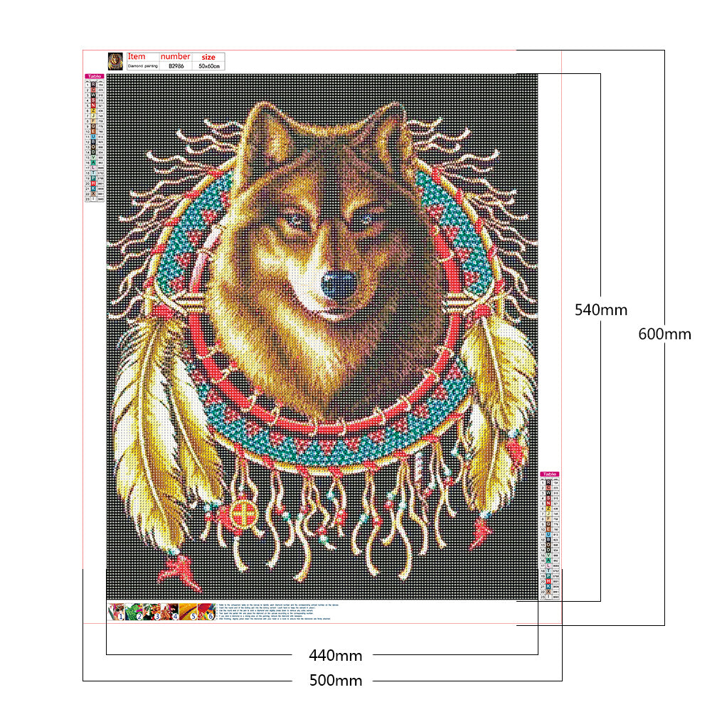 Animal Nation - Full Round Drill Diamond Painting 50*60CM