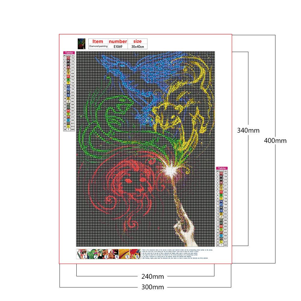 Animal - Full Round Drill Diamond Painting 30*40CM