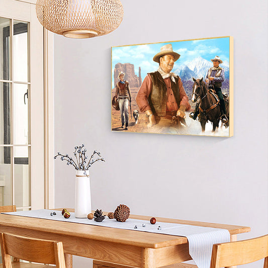 Western Cowboy - Full Square Drill Diamond Painting 60*50CM