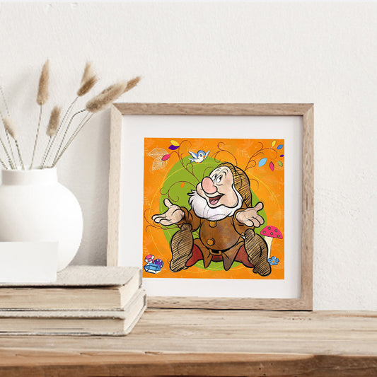 Seven Gnomes - Full Round Drill Diamond Painting 40*40CM