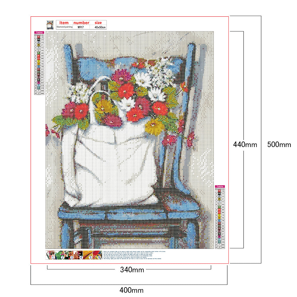 Mountain Water - Full Round Drill Diamond Painting 40*50CM