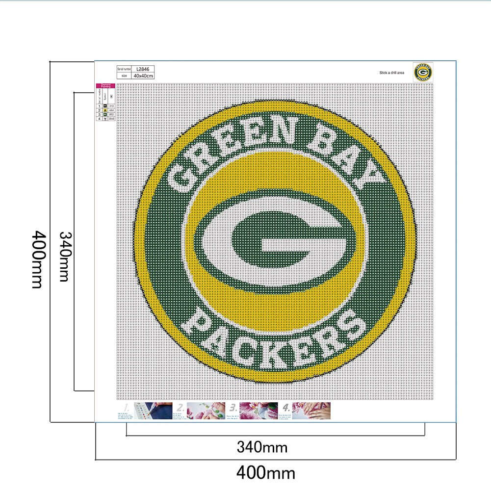 Team Logo - Full Round Drill Diamond Painting 40*40CM