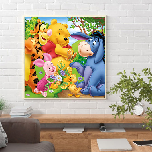 Bear - Full Square Drill Diamond Painting 40*40CM