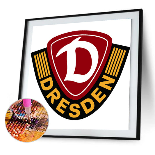 Badge - Full Round Drill Diamond Painting 40*40CM