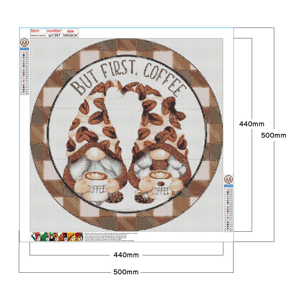 Gnome - Full Round Drill Diamond Painting 50*50CM