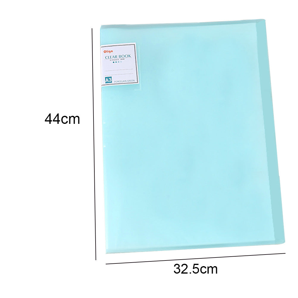 A3 30 Pages Diamond Painting Storage Waterproof Photo Album Book Covers