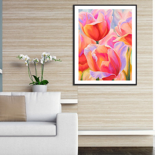 Tulip - Full Square Drill Diamond Painting 30*40CM