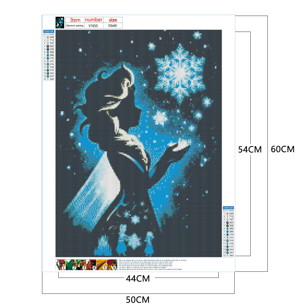 Fairy - Full Round Drill Diamond Painting 50*60CM