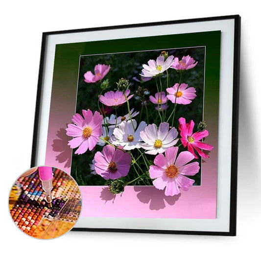 Out Of The Box 3D Flowers - Full Round Drill Diamond Painting 40*40CM