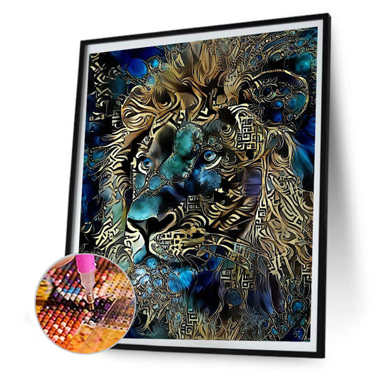 Lion - Full Square Drill Diamond Painting 30*40CM