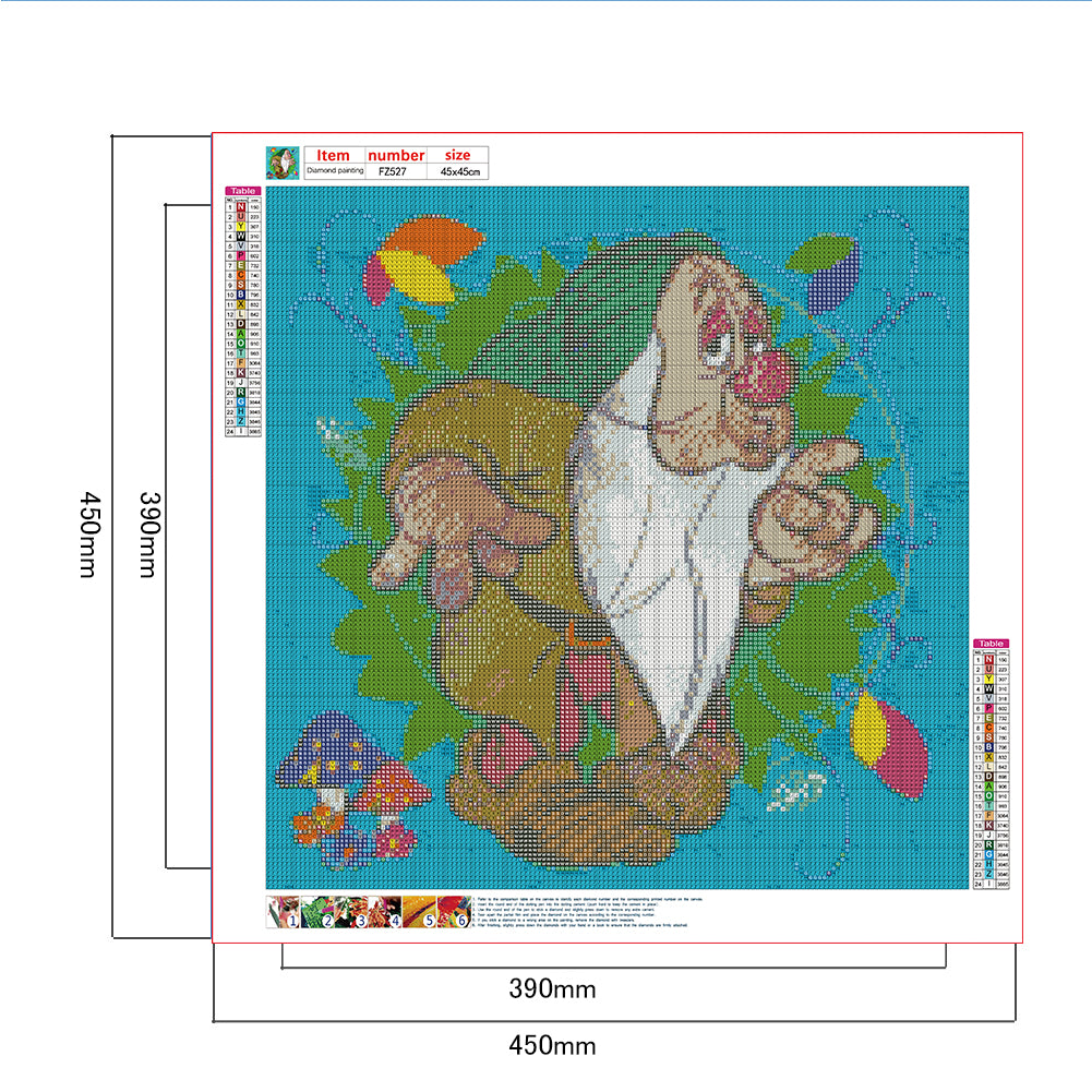 Cartoon Series Party - Full Square Drill Diamond Painting 45*45CM