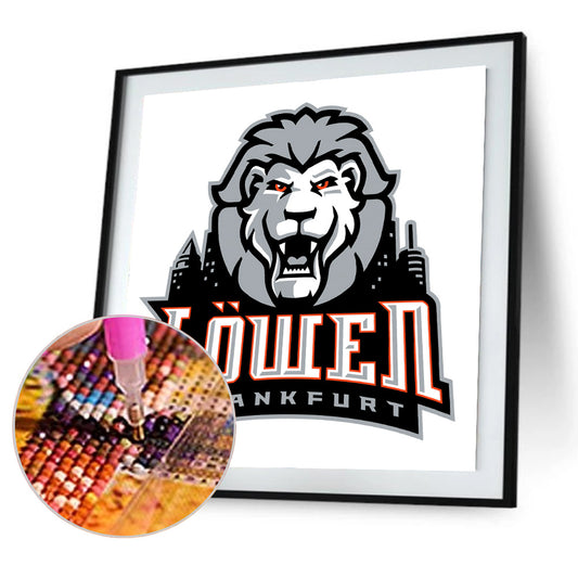 Lion Frankfurt Ice Hockey - Full Round Drill Diamond Painting 40*40CM