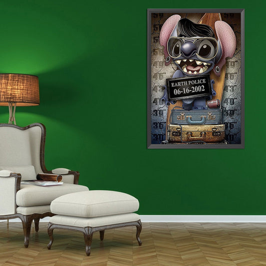 Crime Stud - 11CT Stamped Cross Stitch 40*56CM