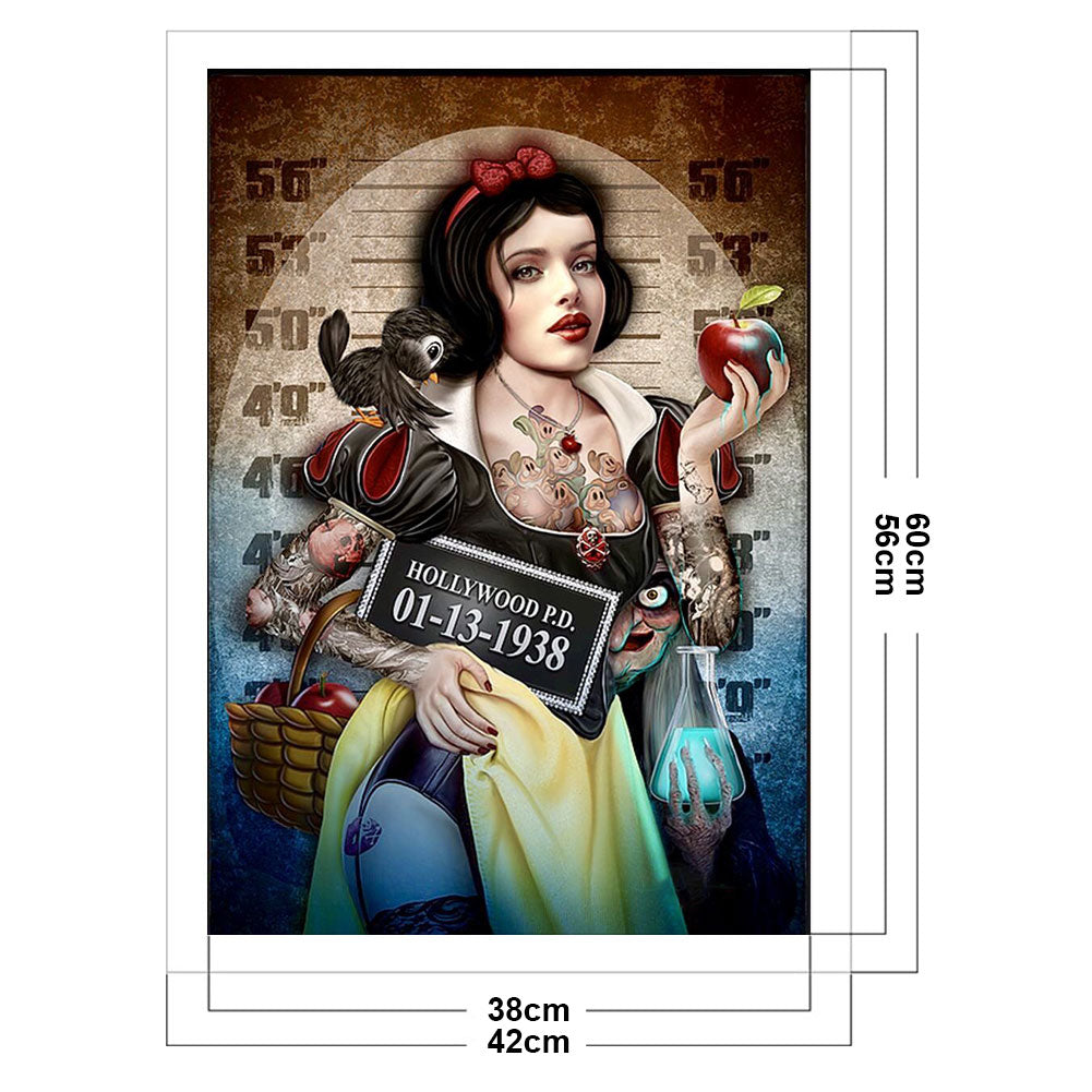 Snow White - 11CT Stamped Cross Stitch 42*60CM