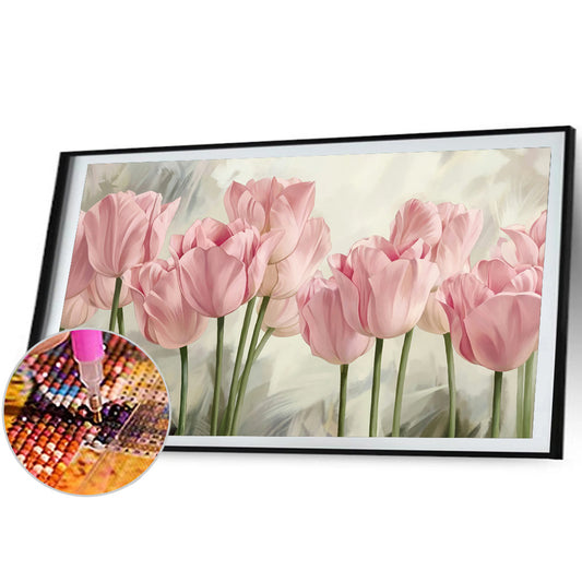 Tulip - Full Round Drill Diamond Painting 80*40CM