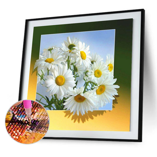Chrysanthemum Bouquet - Full Square Drill Diamond Painting 40*40CM