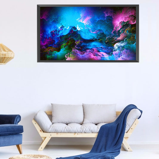 Aurora Clouds - Full Round Drill Diamond Painting 80*40CM