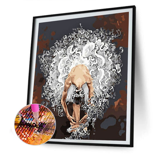 Female Dancer - Full Round Drill Diamond Painting 50*60CM