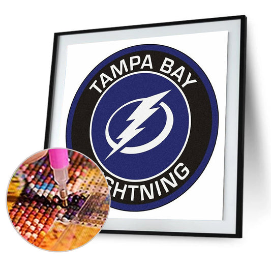 Tampa Bay Chargers Logo - Full Round Drill Diamond Painting 40*40CM