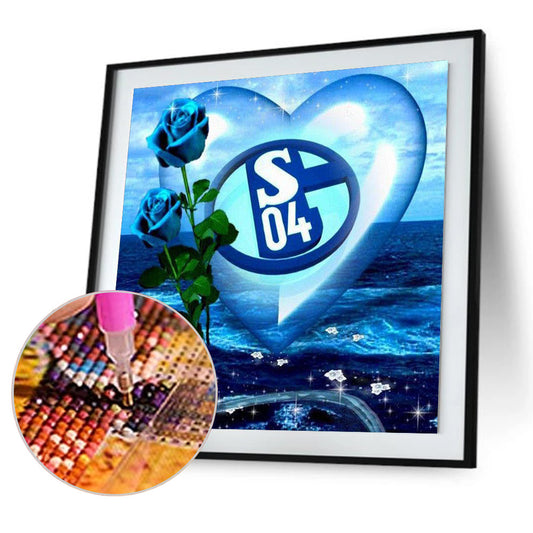 Team Logo - Full Round Drill Diamond Painting 40*40CM