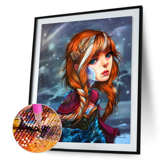 Gothic Woman - Full Round Drill Diamond Painting 40*50CM