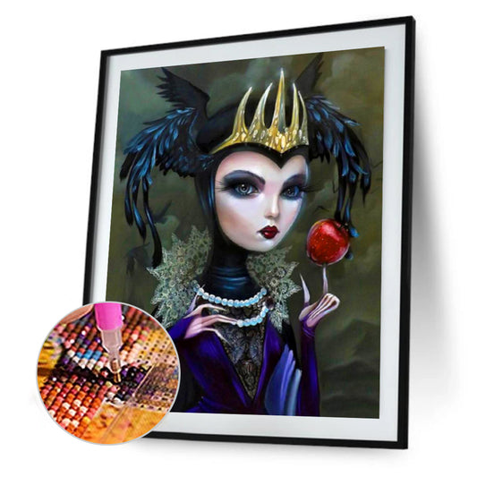 Gothic Woman - Full Round Drill Diamond Painting 50*60CM