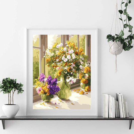 Vase - 11CT Counted Cross Stitch 36*46CM