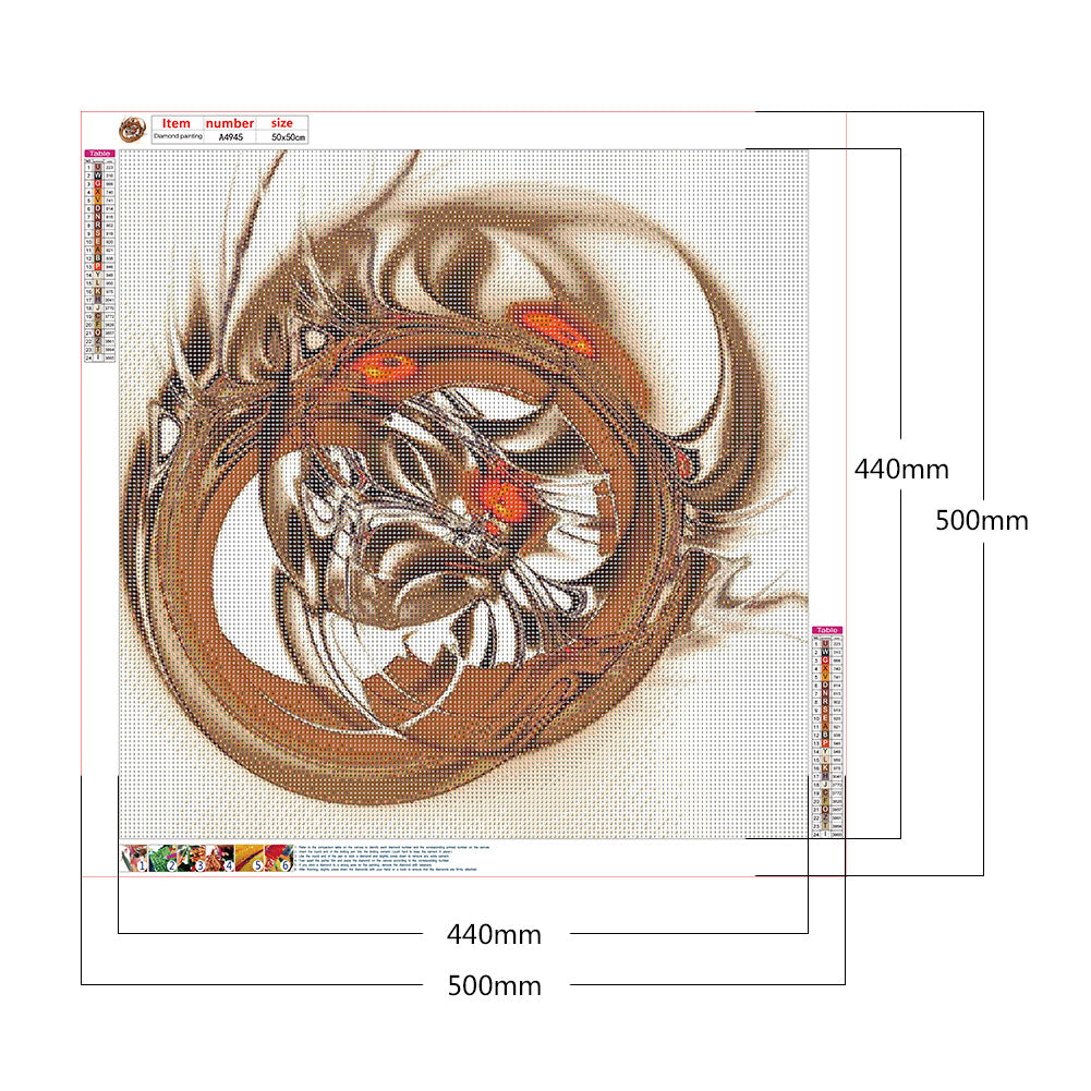 Abstract Pattern - Full Round Drill Diamond Painting 50*50CM