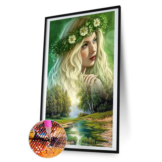 Goddess Of Four Seasons - Full Round Drill Diamond Painting 40*70CM