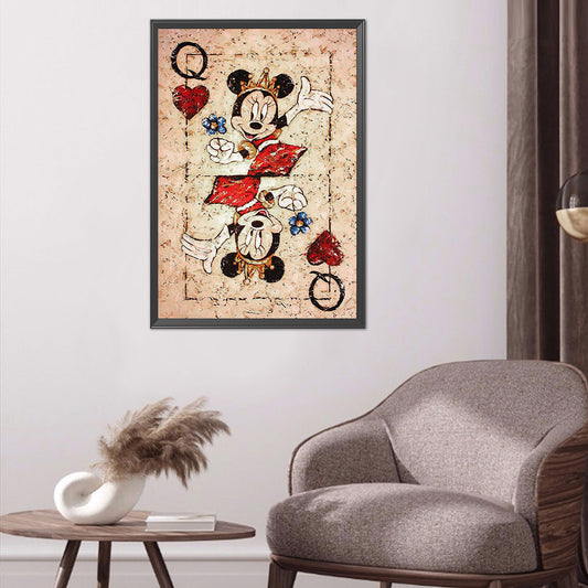 Mickey Mouse - 11CT Stamped Cross Stitch 40*60CM