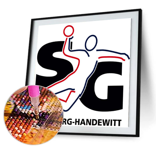 Sg Flensburg - Handvetter - Full Round Drill Diamond Painting 40*40CM