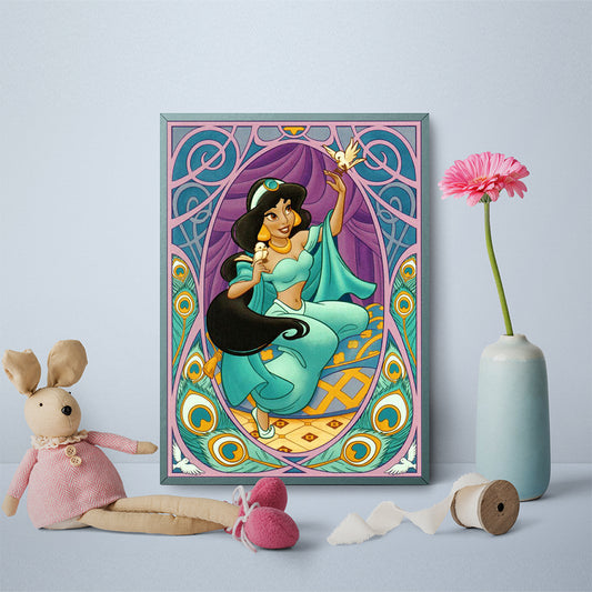 Disney Princess - Full Round Drill Diamond Painting 50*60CM