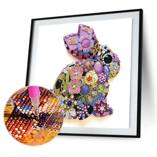 Rabbit - Special Shaped Drill Diamond Paiting 30*30CM