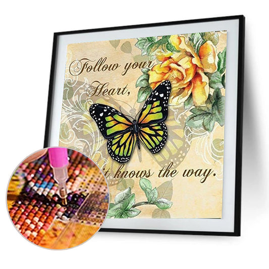 Pansies - Full Round Drill Diamond Painting 30*30CM