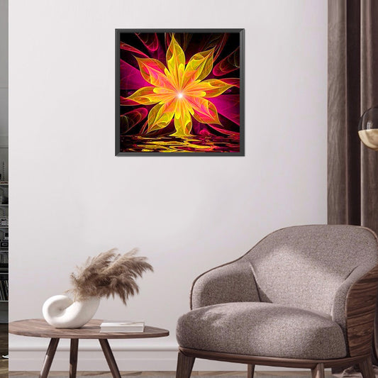 Flower 30*30CM(Canvas) Full Round Drill Diamond Painting
