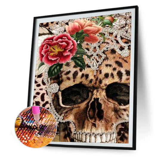 Skeleton 30*40CM(Canvas) Full Round Drill Diamond Painting