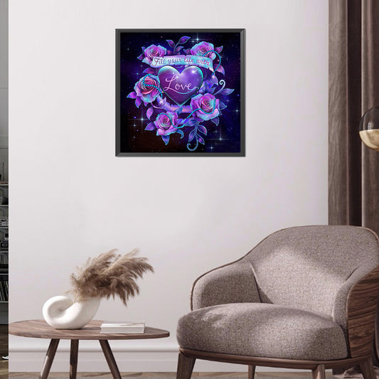 Love 30*30CM(Canvas) Full Round Drill Diamond Painting