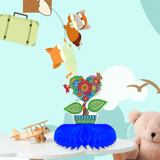 3x 3D Honeycomb Decoration Child Birthday Party Baby Shower Decor Supplies