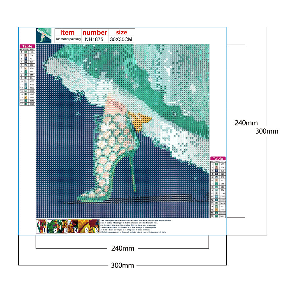 Princess High Heels - Full Round Drill Diamond Painting 30*30CM
