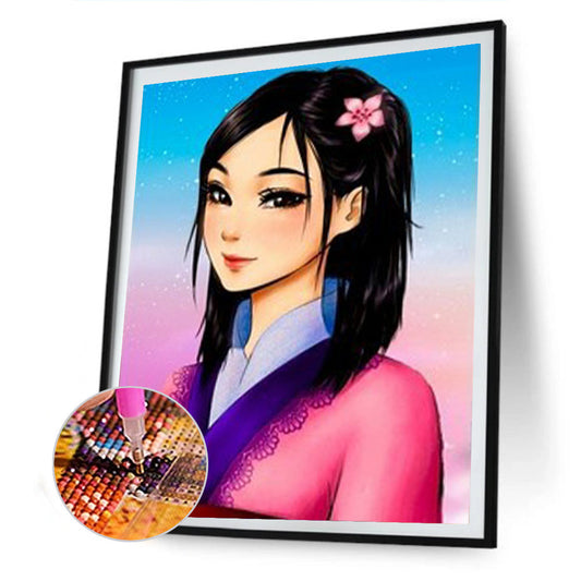 Disney Princess 30*40CM(Canvas) Full Round Drill Diamond Painting